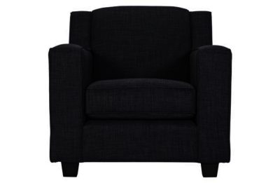 Hygena Louisa Chair - Charcoal